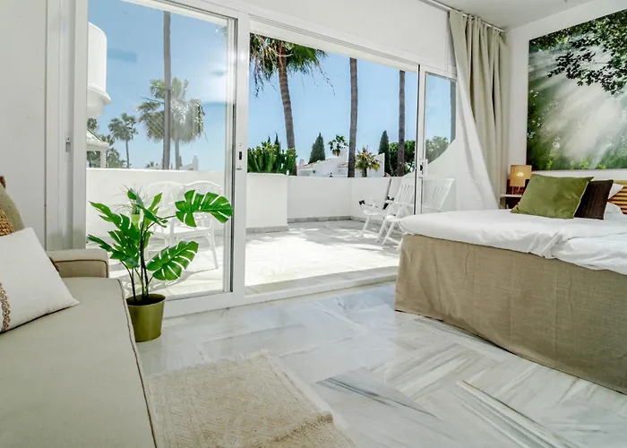 3 Townhouse With Private Garden In Marbella